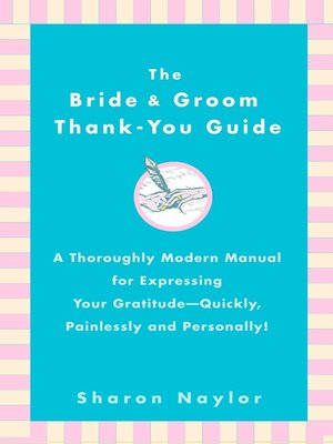 cover image of The Bride & Groom Thank-You Guide